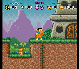Flintstones, The - The Treasure of Sierra Madrock (USA) In game screenshot